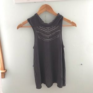 A&F tank top with jewels and gems in front